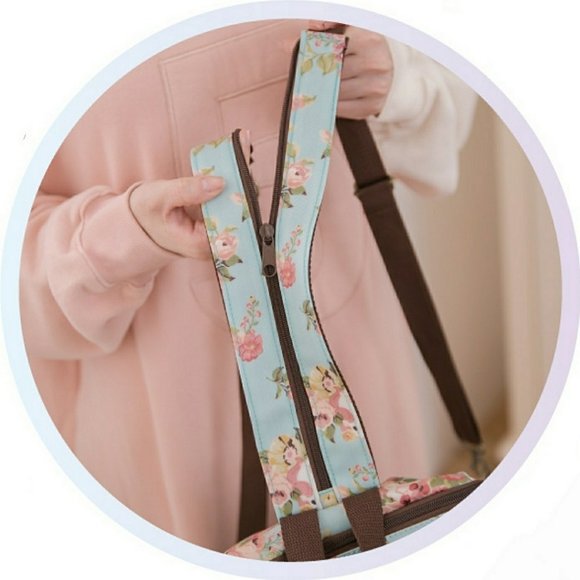 Waterproof Corgi Backpack Convertible Sling Bag - Picture 4 of 13